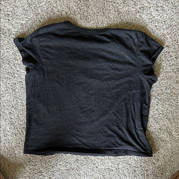 Disney Black Soul Cat Cropped Tee - Picture 3 of 4